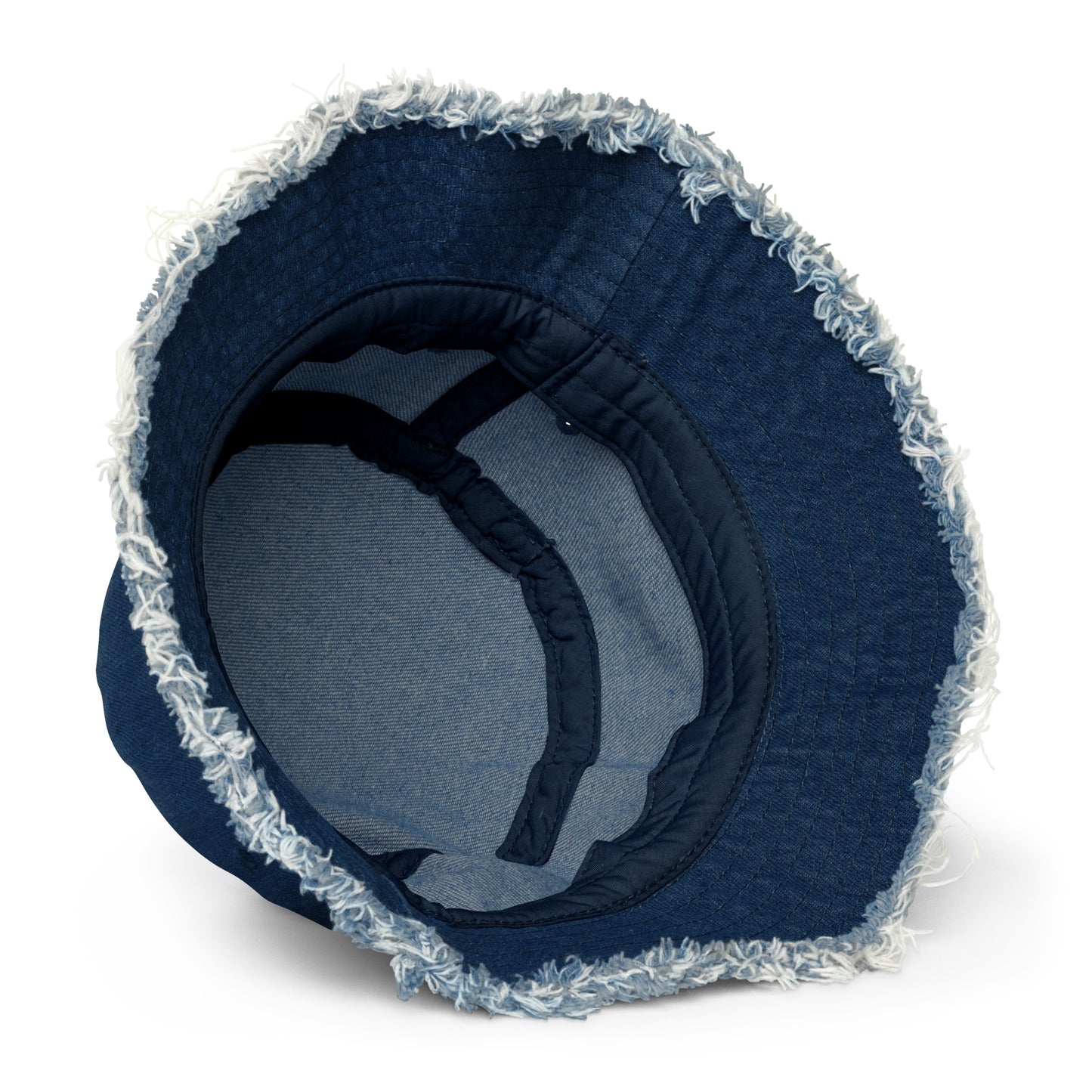 OX | WHT - Distressed denim bucket hat | 4 Colors Available
