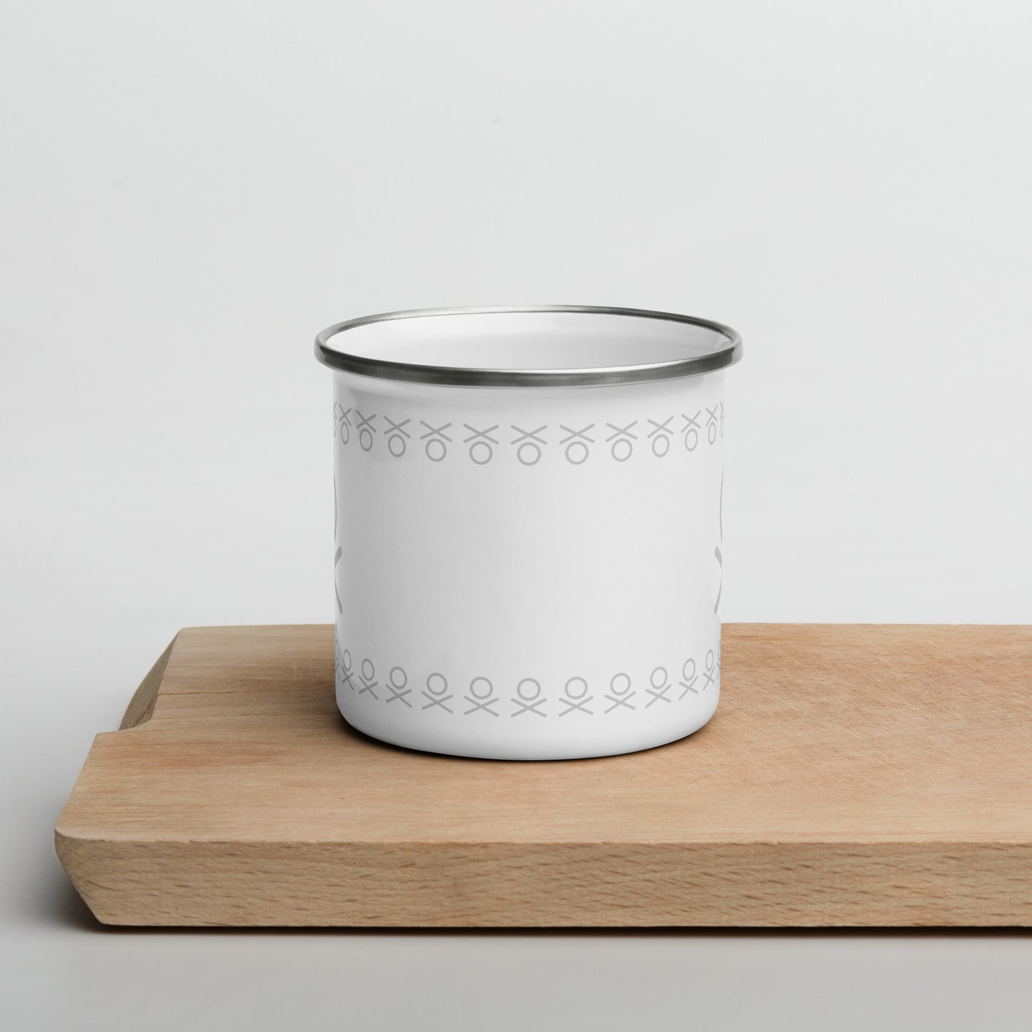 OX | GRY - Enamel Mug - 12 oz