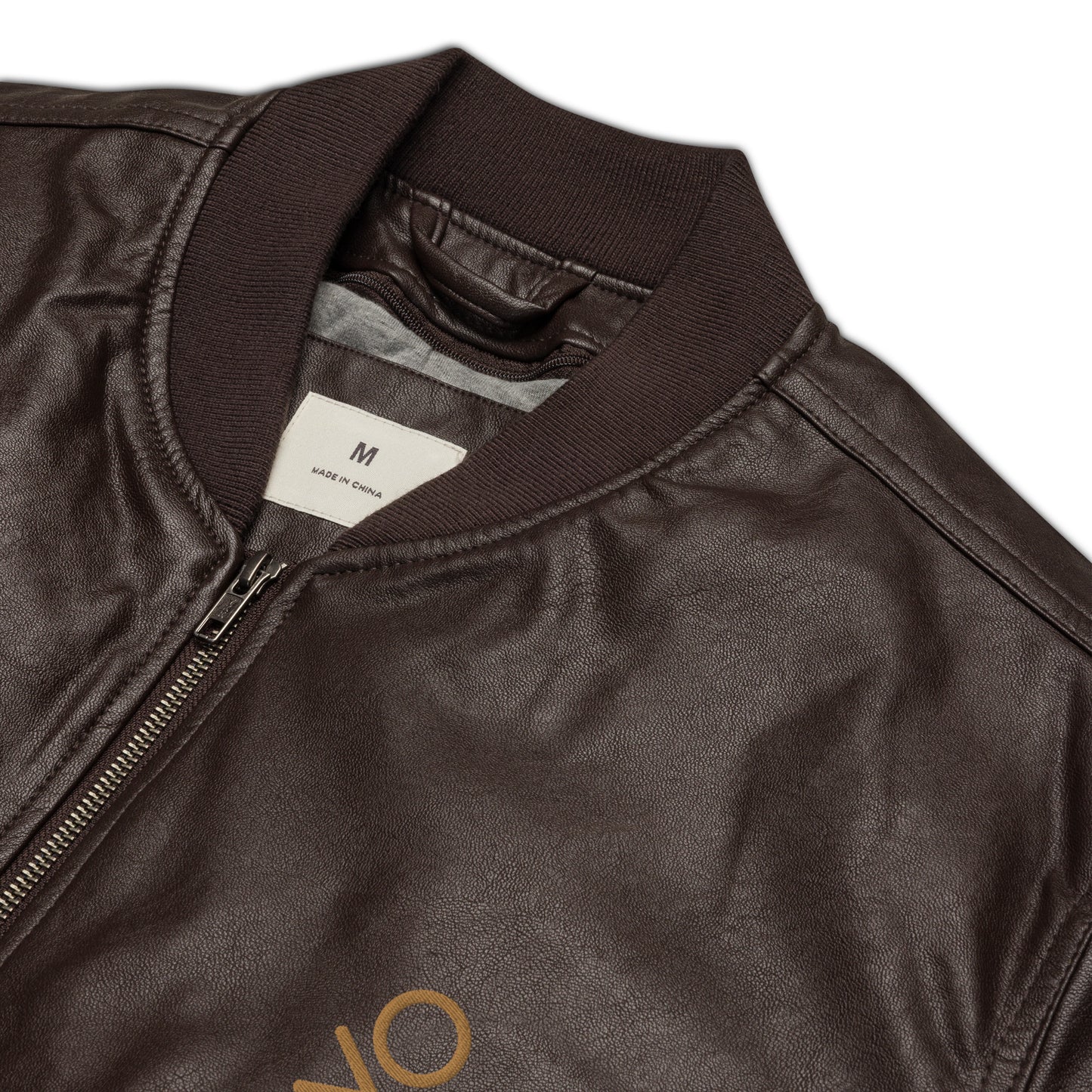 OX | OLD GLD - Captain's Leather Bomber Jacket | 2 Colors Available