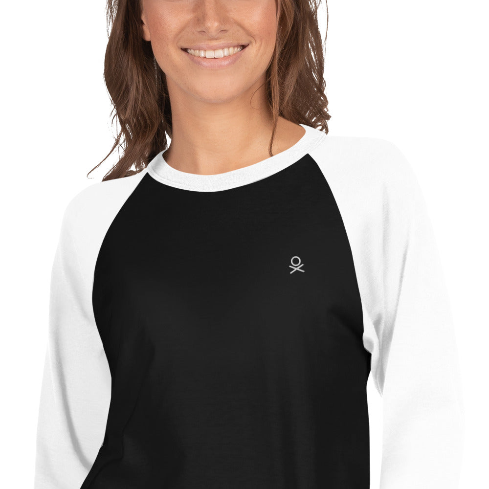 OX | OG - Unisex 3/4 sleeve raglan shirt