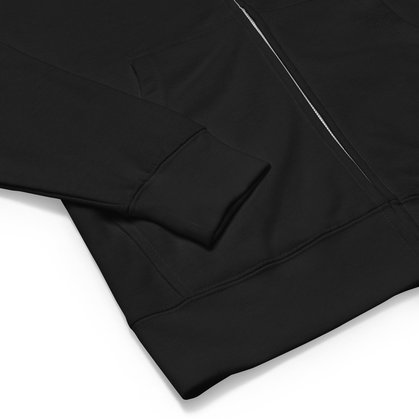 OX | BLK - Unisex fleece zip up hoodie | 2 Colors Available