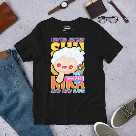 Gear 5 Luffy - Sun God Nika - OP - Ice Cream Series - Unisex t-shirt