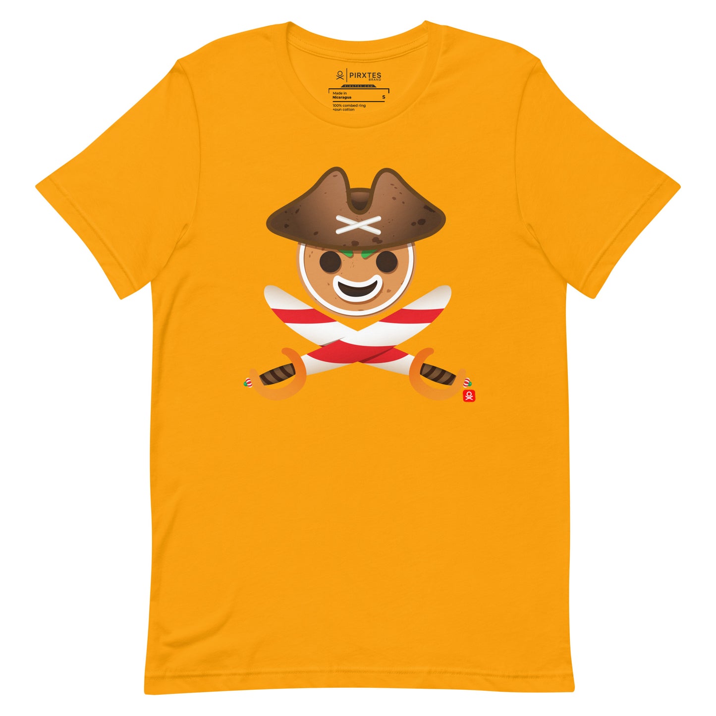 Capt. Ginger's Jolly Roger - Unisex t-shirt | 15 Colors Available