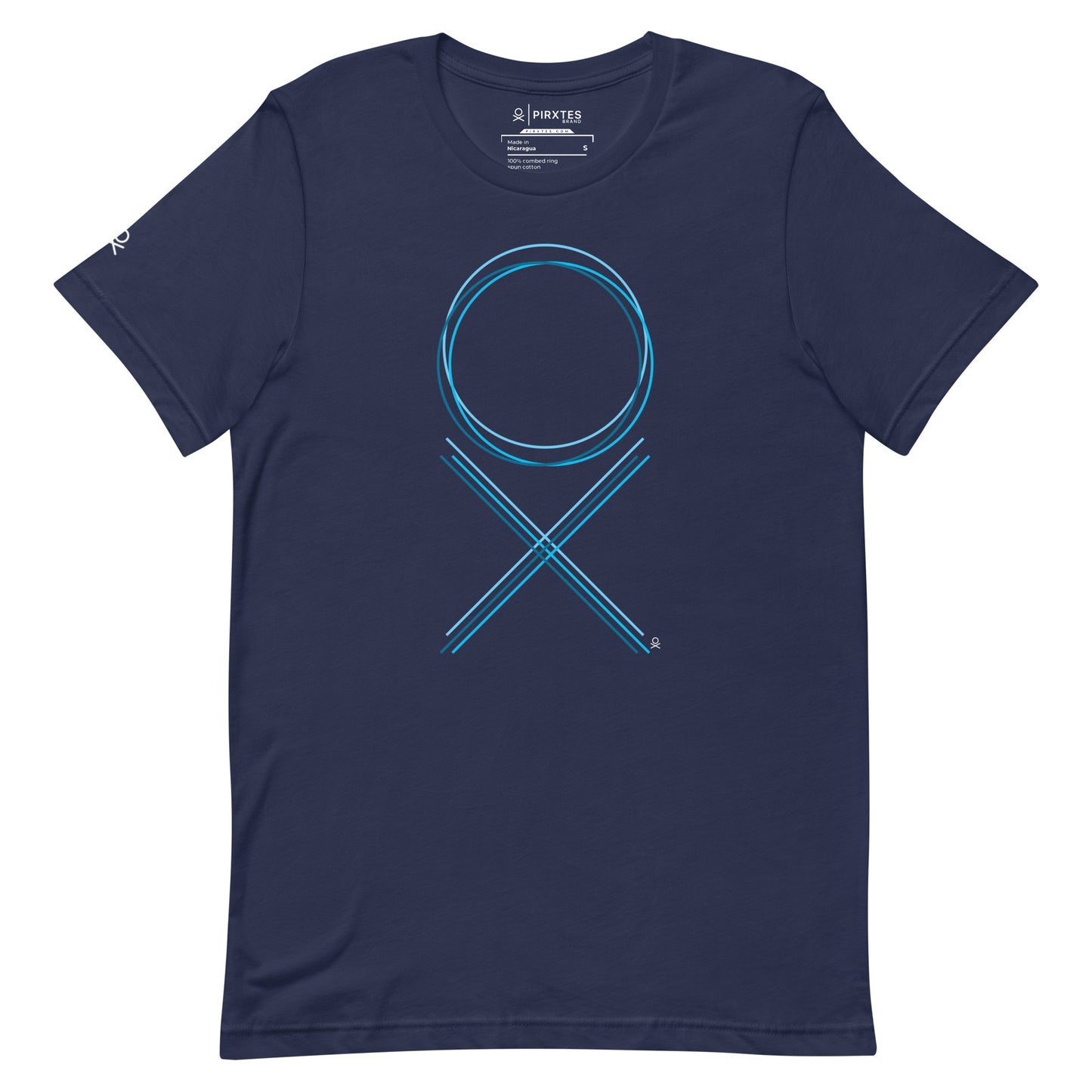 Lines - All BLUE - Unisex t-shirt