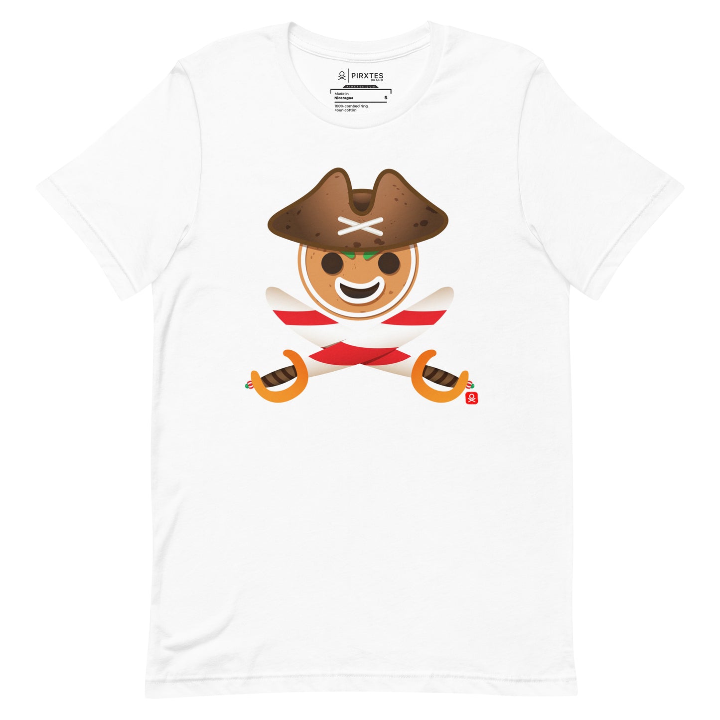 Capt. Ginger's Jolly Roger - Unisex t-shirt | 15 Colors Available