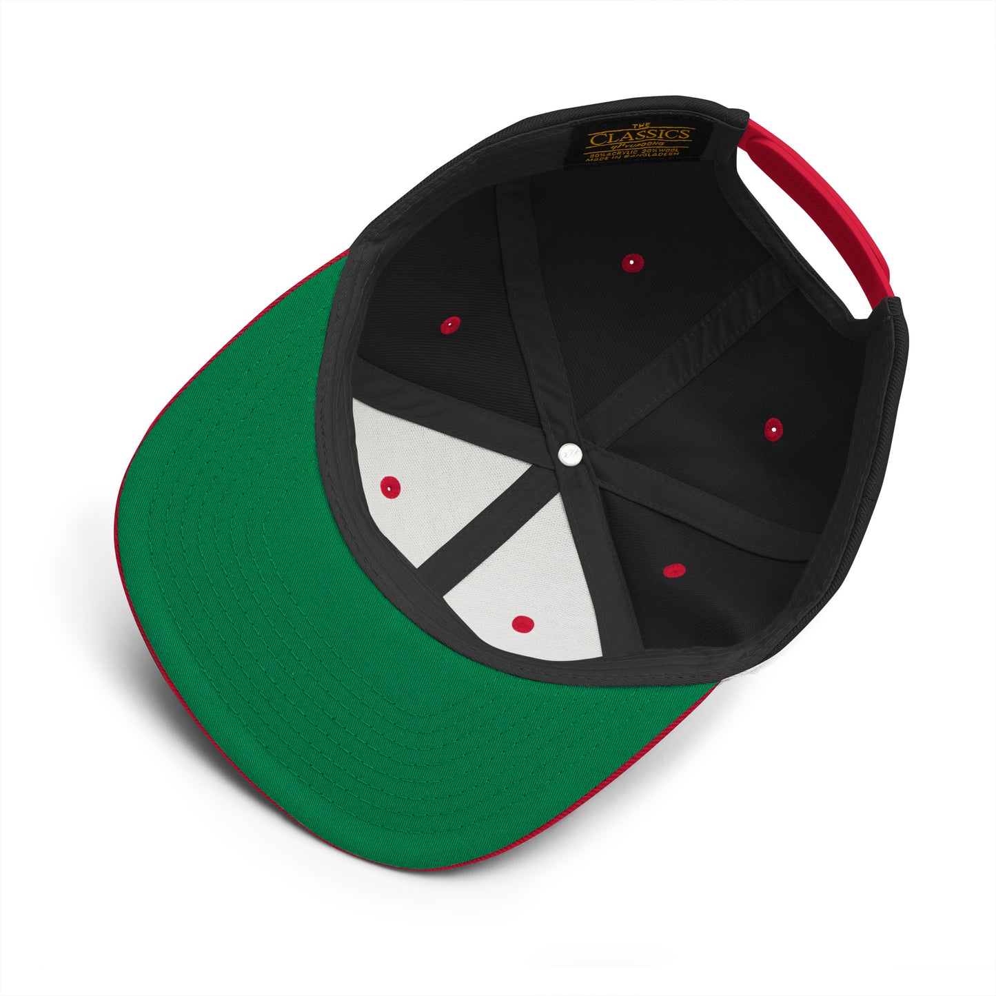 OX | DUAL RED - Classics Snapback Hat | 3 Colors Available