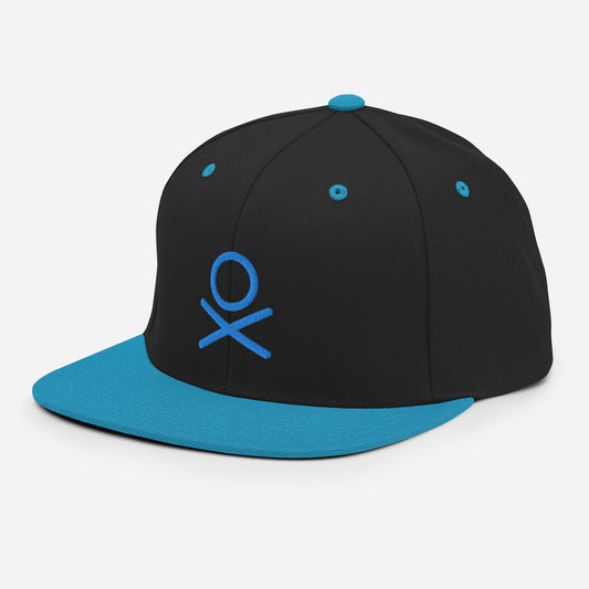 OX | DUAL BLU - Classics Snapback Hat | 2 Colors Available