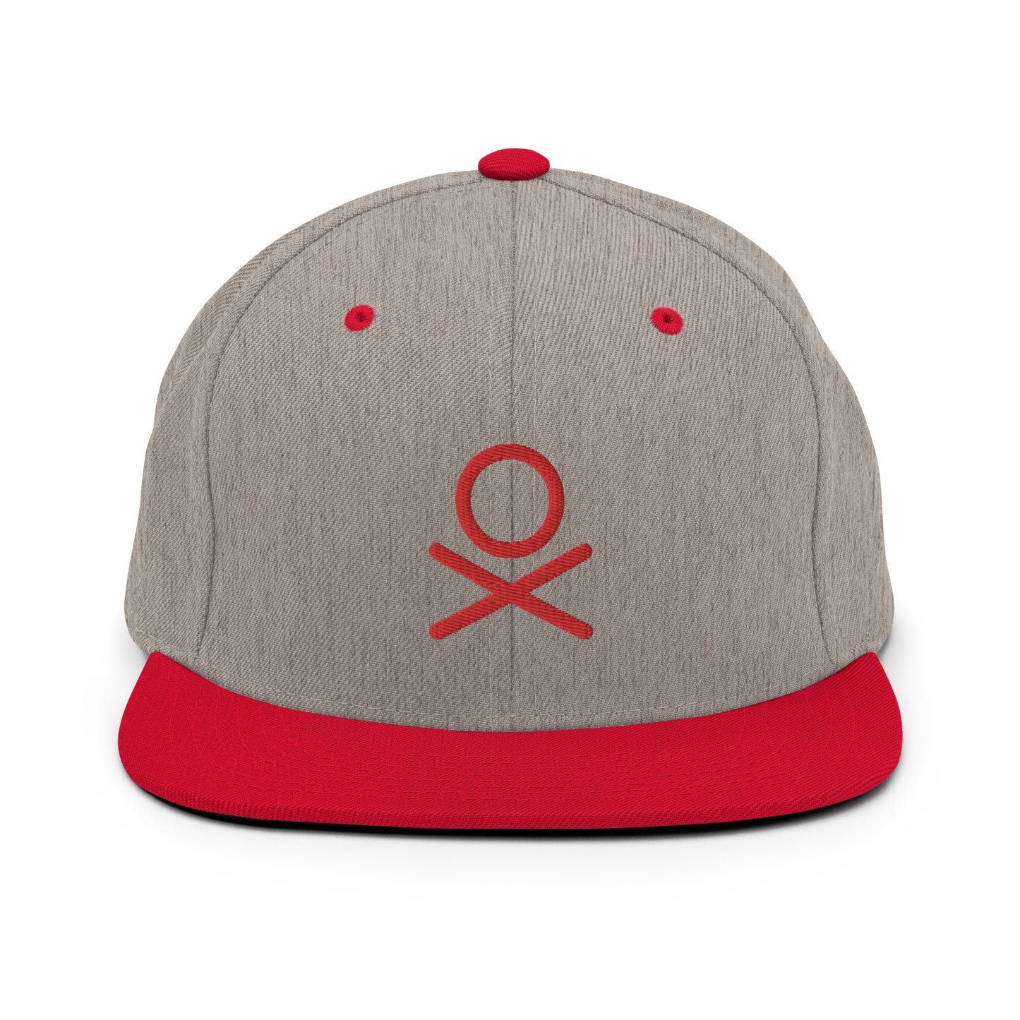 OX | DUAL RED - Classics Snapback Hat | 3 Colors Available