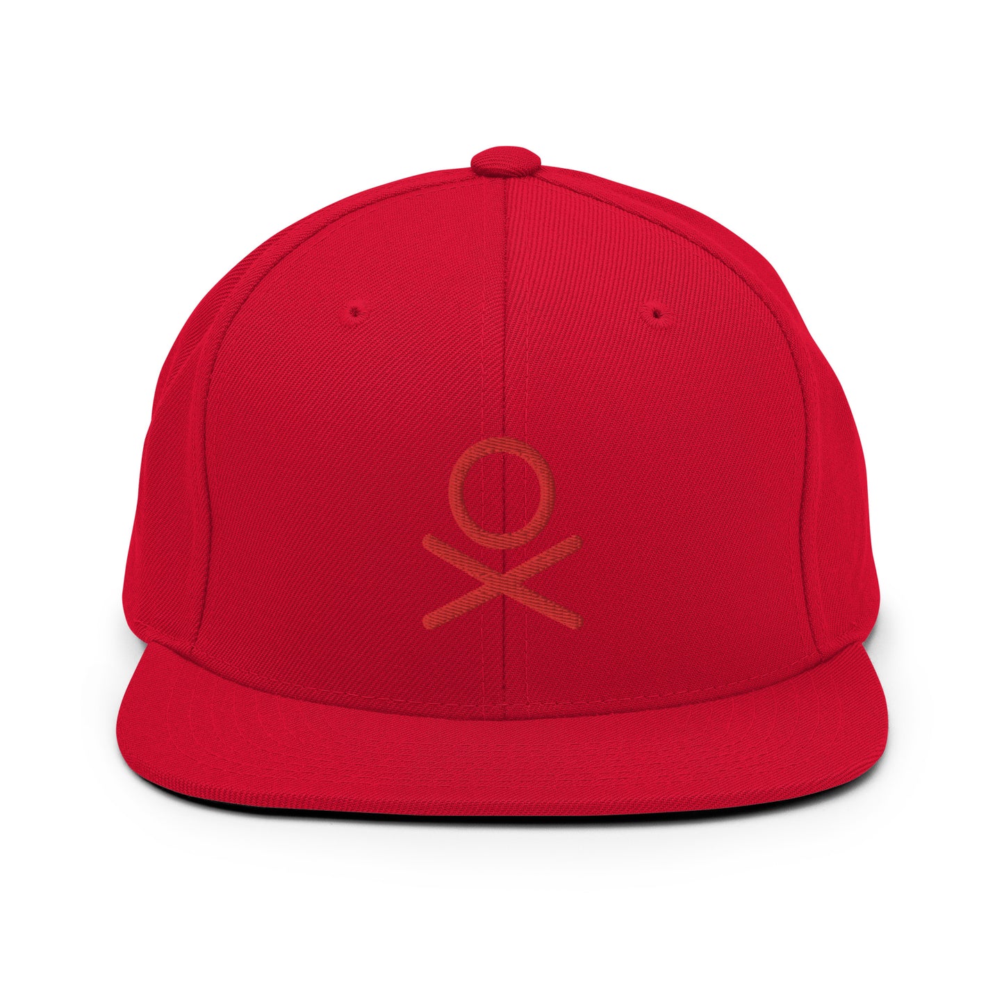 OX | DUAL RED - Classics Snapback Hat | 3 Colors Available