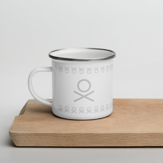 OX | GRY - Enamel Mug - 12 oz