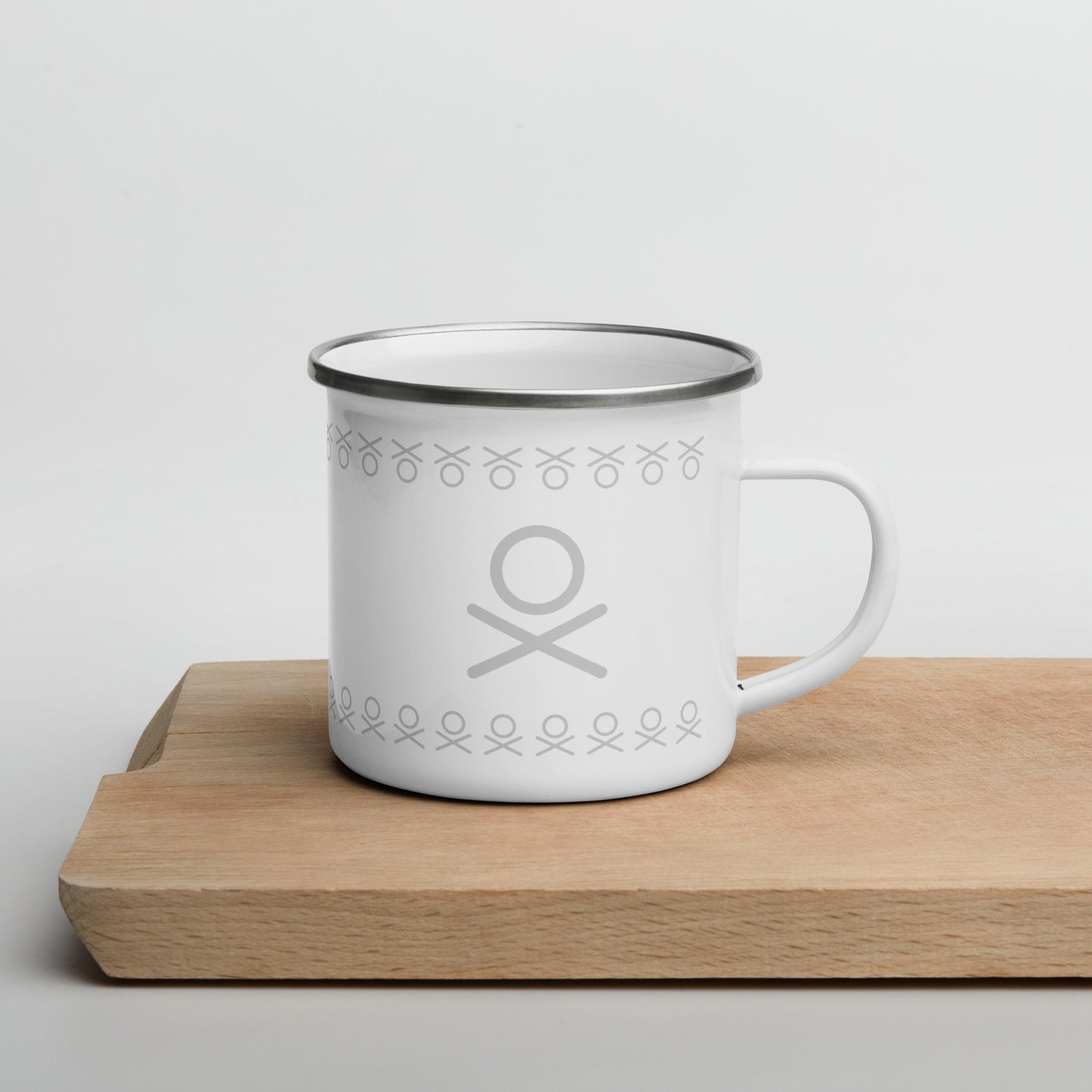 OX | GRY - Enamel Mug - 12 oz