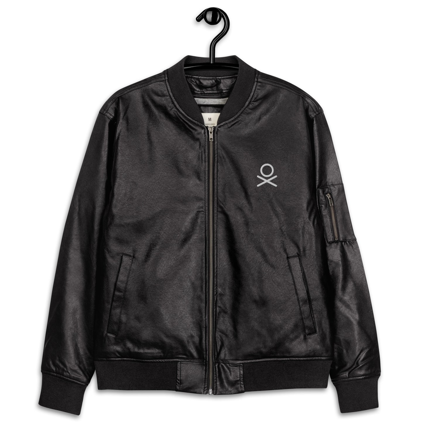 OX | OG - Captain's Leather Bomber Jacket