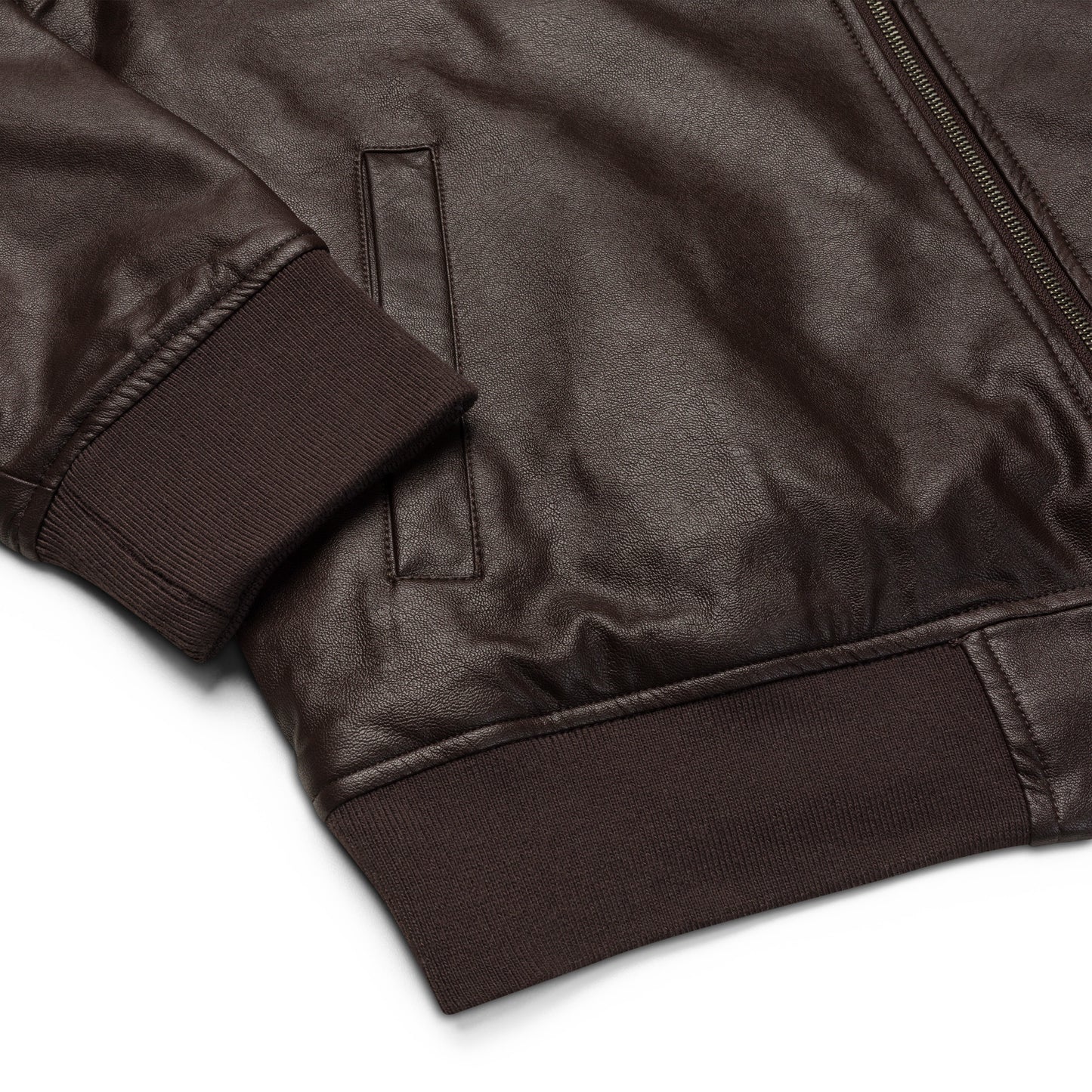 OX | OLD GLD - Captain's Leather Bomber Jacket | 2 Colors Available