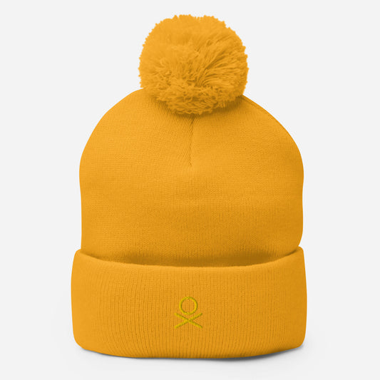 PIRXTES Brand - YLLW - Pom-Pom Beanie