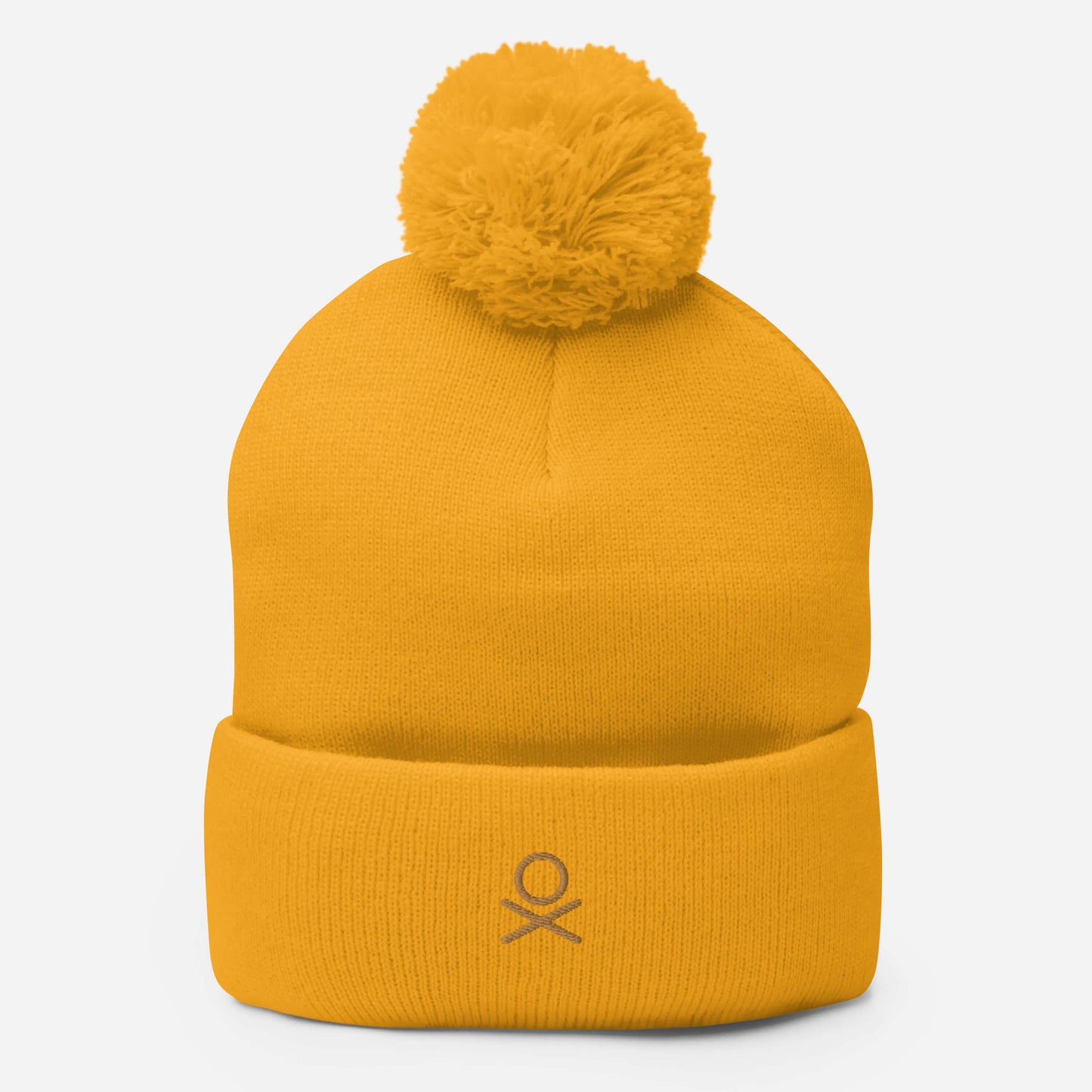 PIRXTES Brand - OLD GOLD - Pom-Pom Beanie | 5 Colors Available