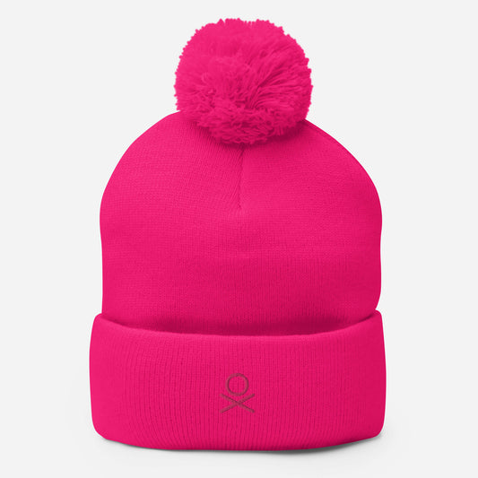 PIRXTES Brand - FLMNG - Pom-Pom Beanie