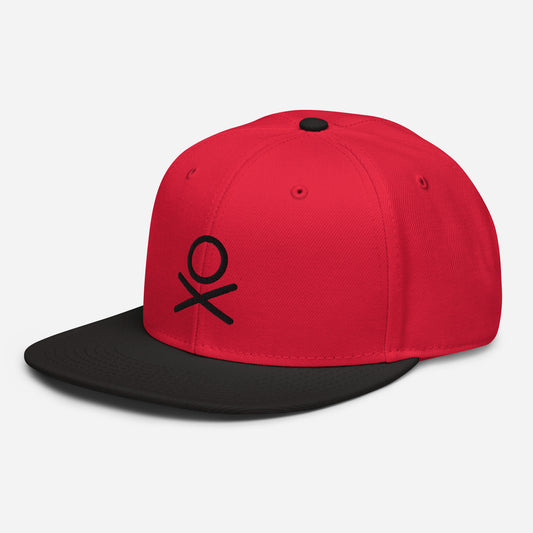 OX | DUAL RED/BLK - Otto Snapback Hat