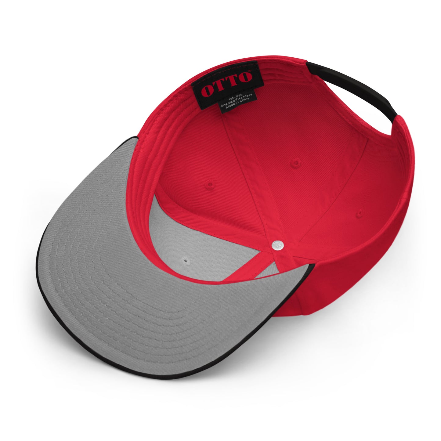 OX | DUAL RED/BLK - Otto Snapback Hat