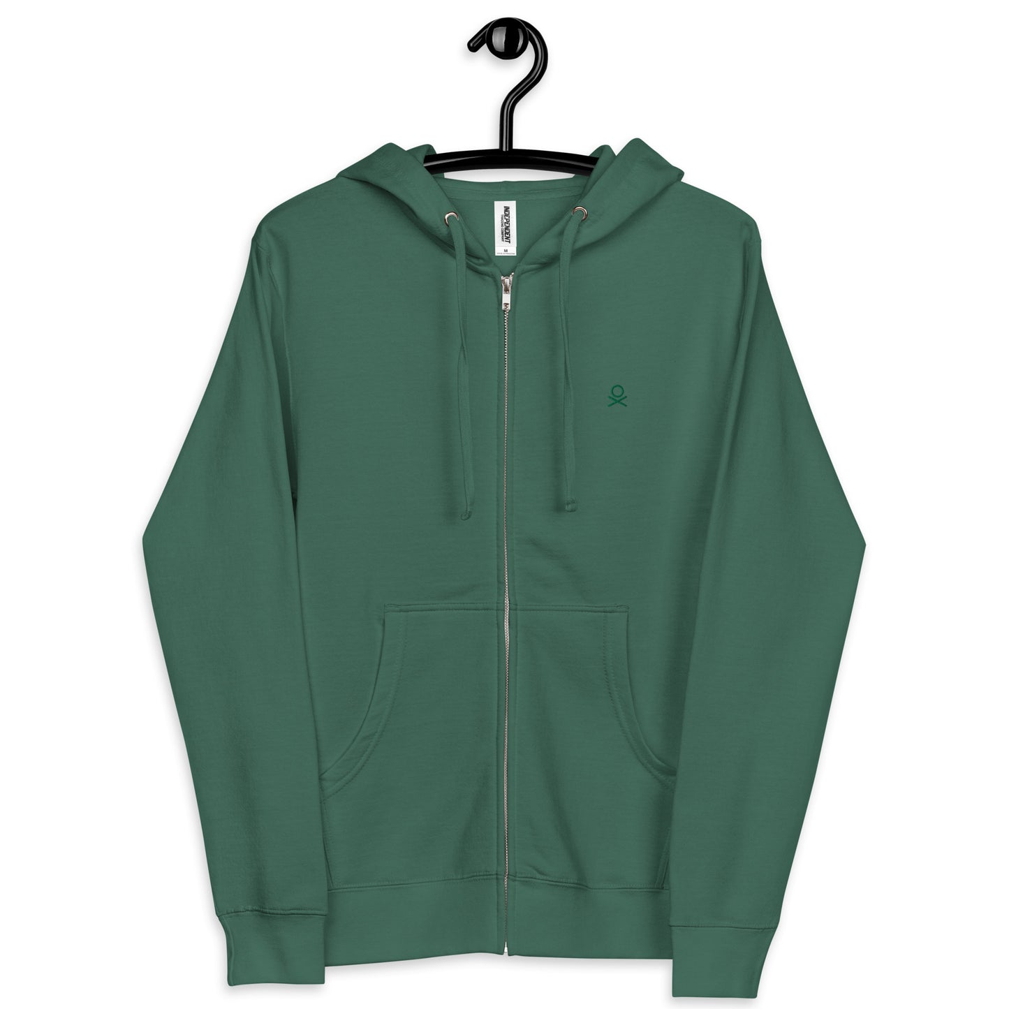 OX | GRN - Unisex fleece zip up hoodie | 2 Colors Available