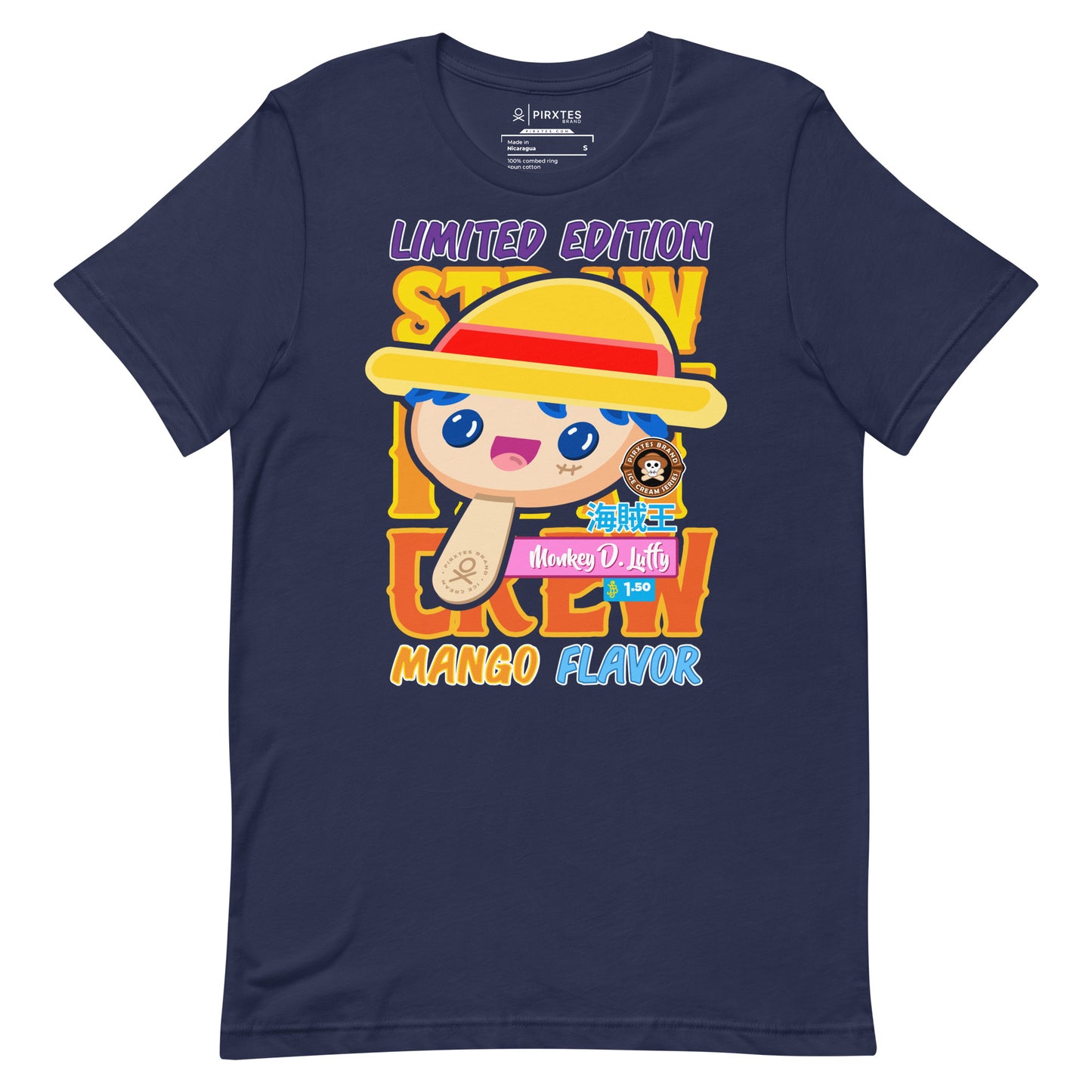 Luffy - OP - Ice Cream Series - Unisex t-shirt