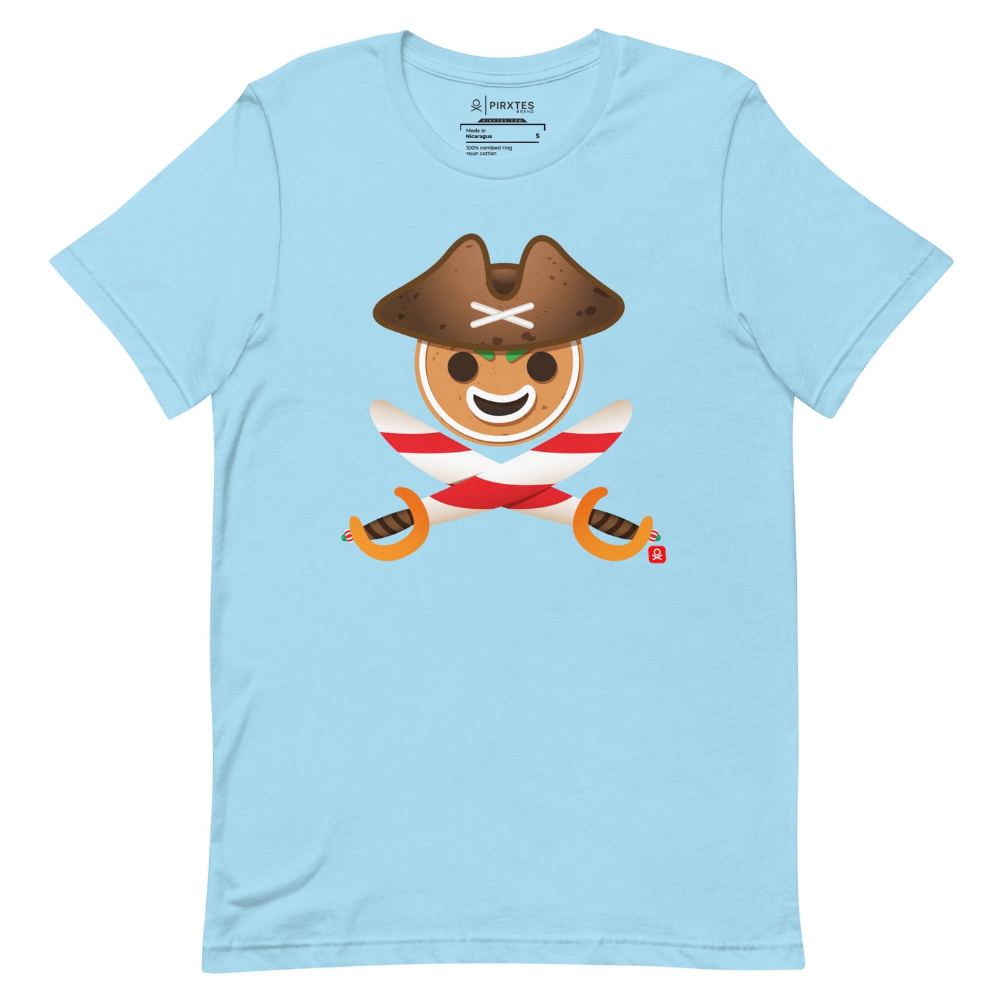 Capt. Ginger's Jolly Roger - Unisex t-shirt | 15 Colors Available