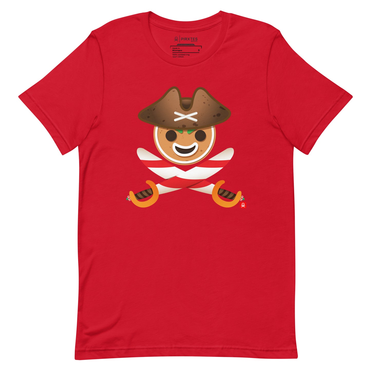 Capt. Ginger's Jolly Roger - Unisex t-shirt | 15 Colors Available