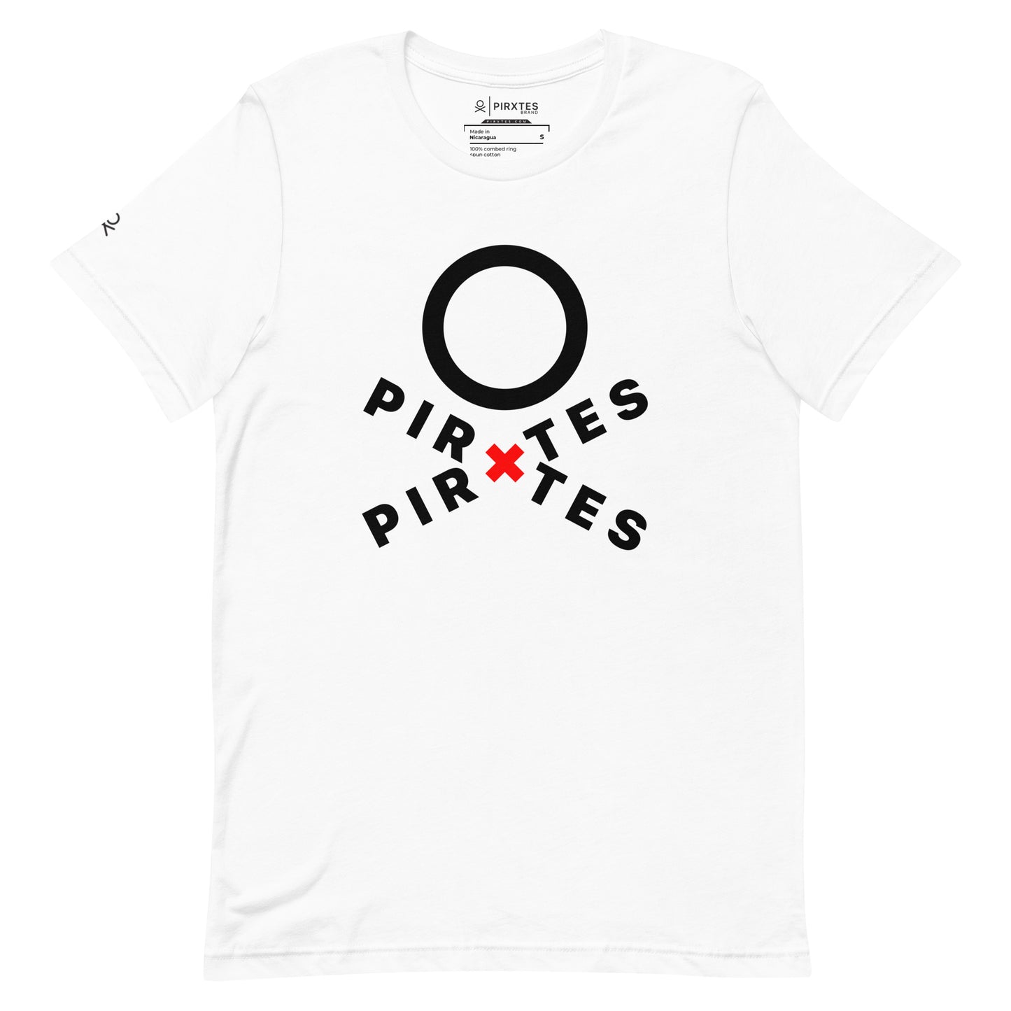 RED X PIRXTES - BLK - Unisex t-shirt