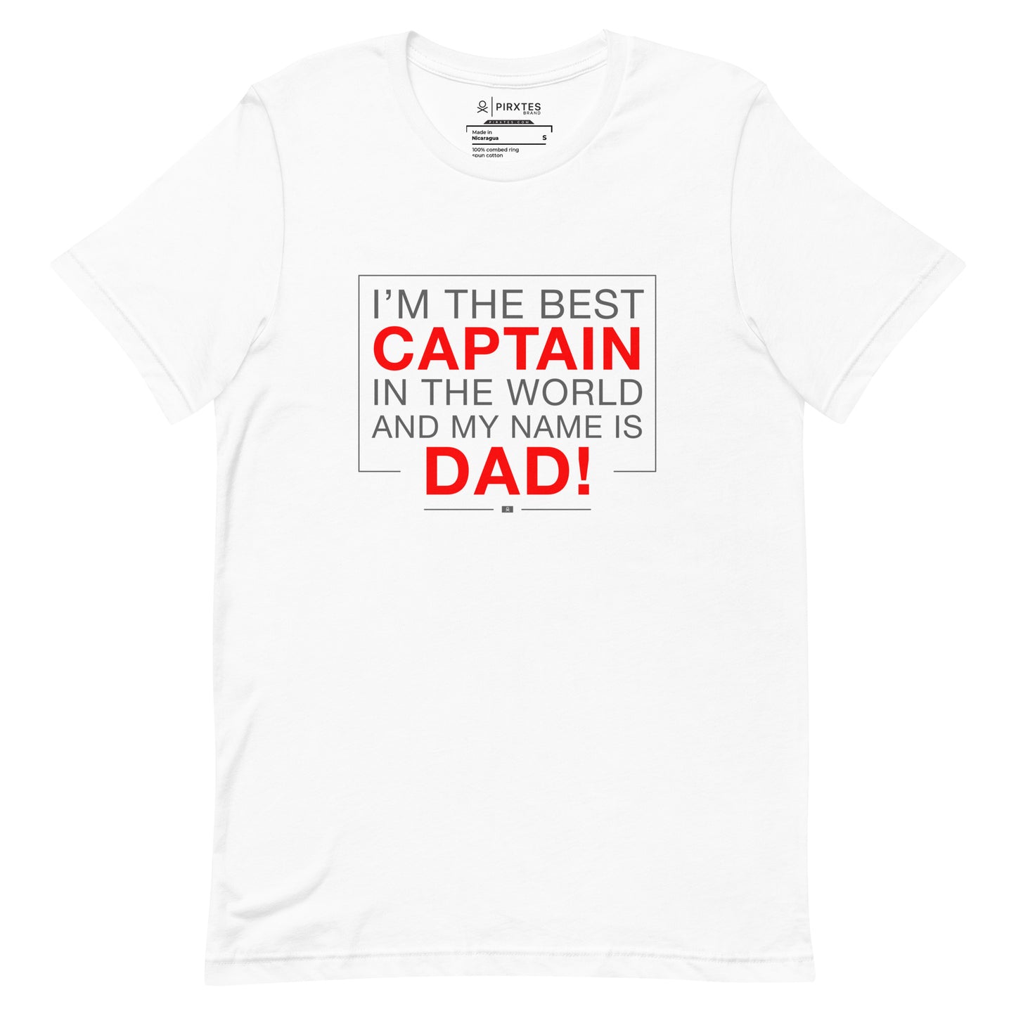 My name is Dad - Wht - Unisex t-shirt